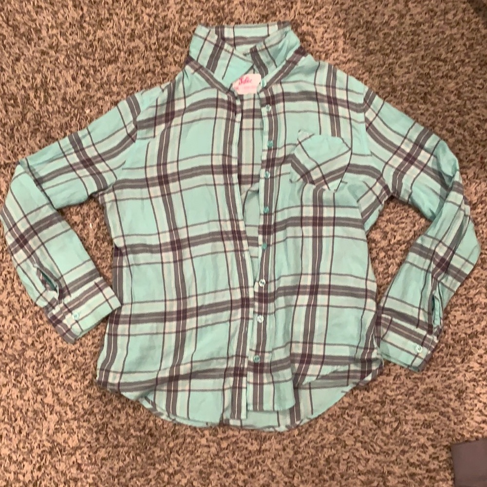 Flannel button up